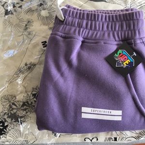 SuperFresh lavender joggers VERY RARE
